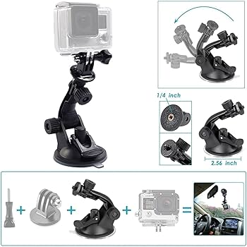 GoProセット Cyclemount Kawasaki ZX10R 2004-2025 GoPro Camera Mount Kit